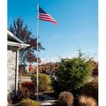 Let It Fly Llc Titan Telescoping Flagpole Kit - 20' Silver 100-0008